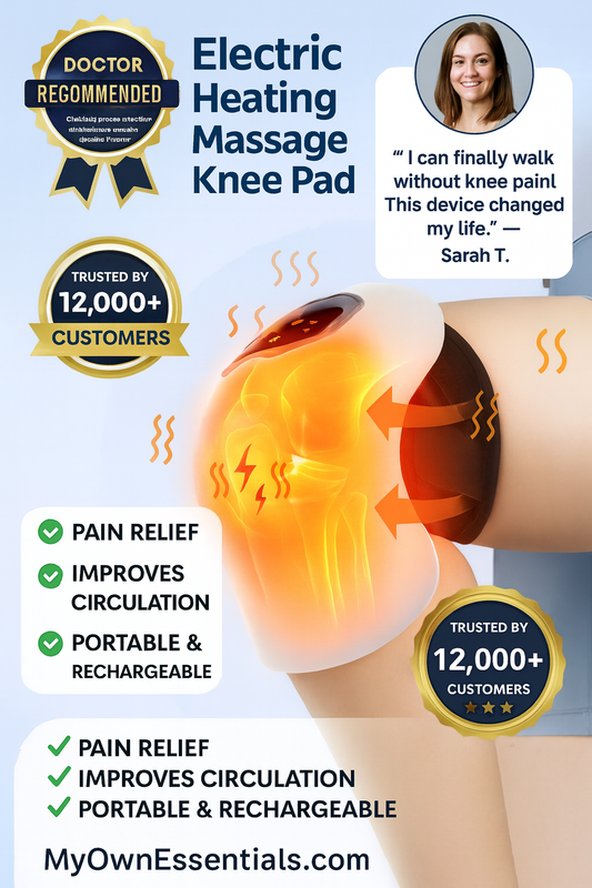 Electric Heating Massage Knee Pad
