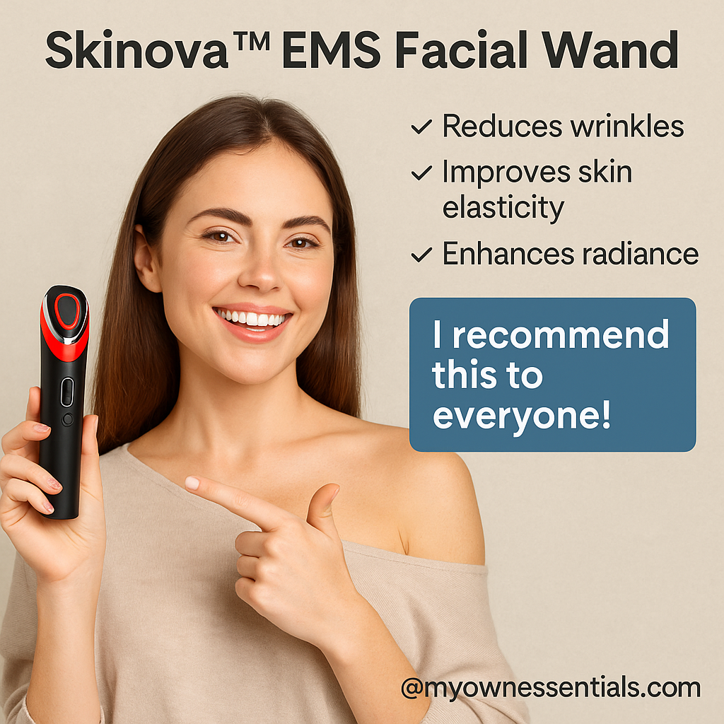 Skinova™ EMS Facial Wand