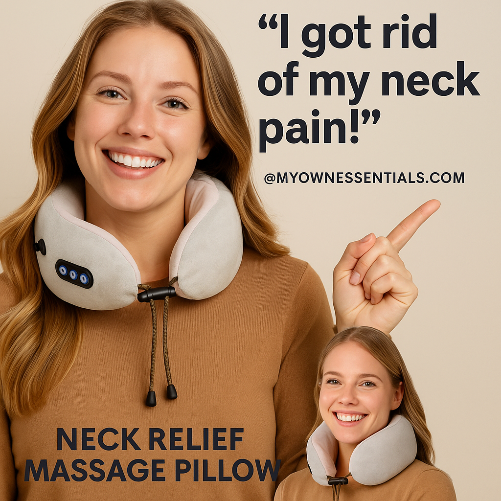 Neck Relief Massage Pillow